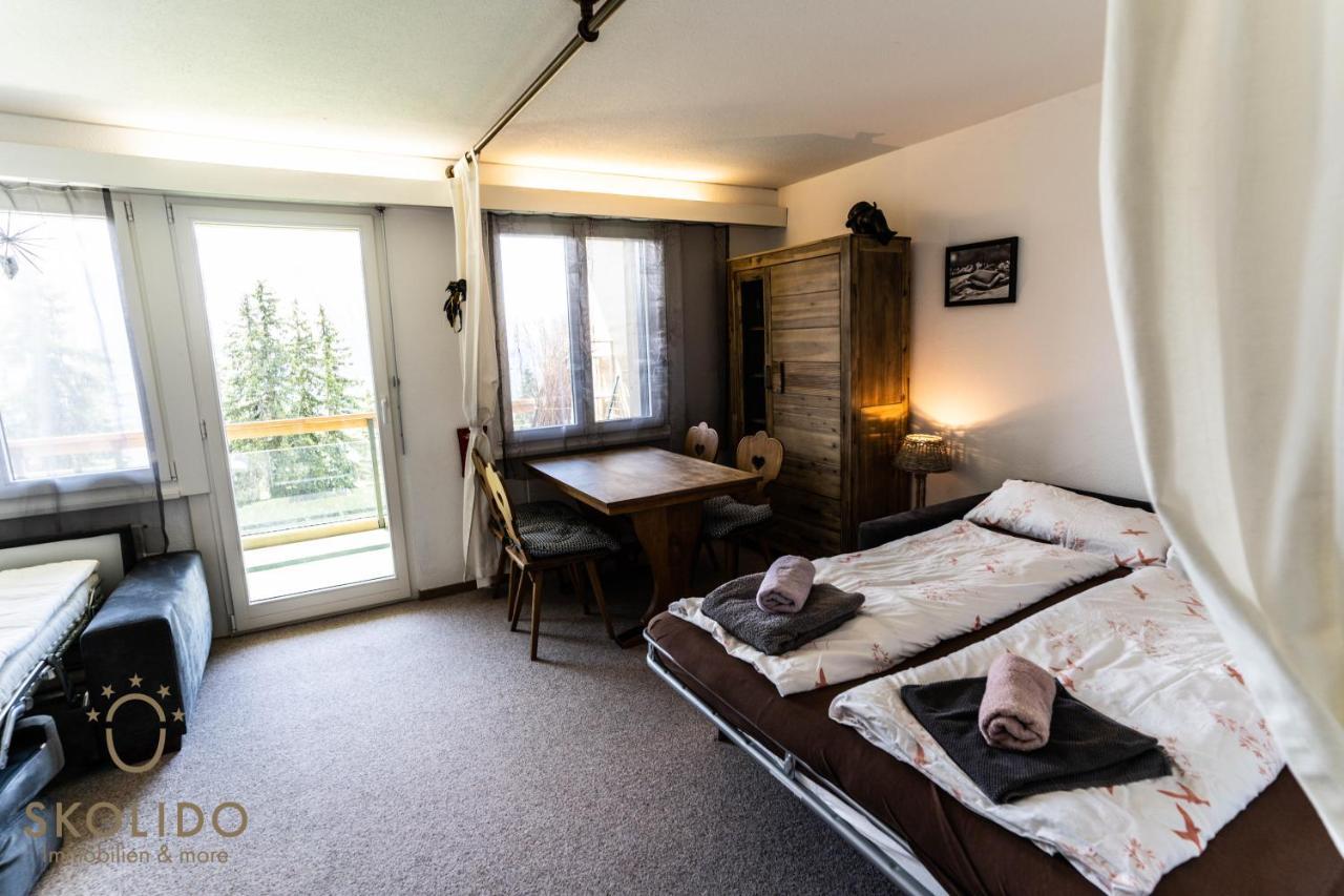 Apartament Haus Caroline, Riederalp Mitte Zewnętrze zdjęcie