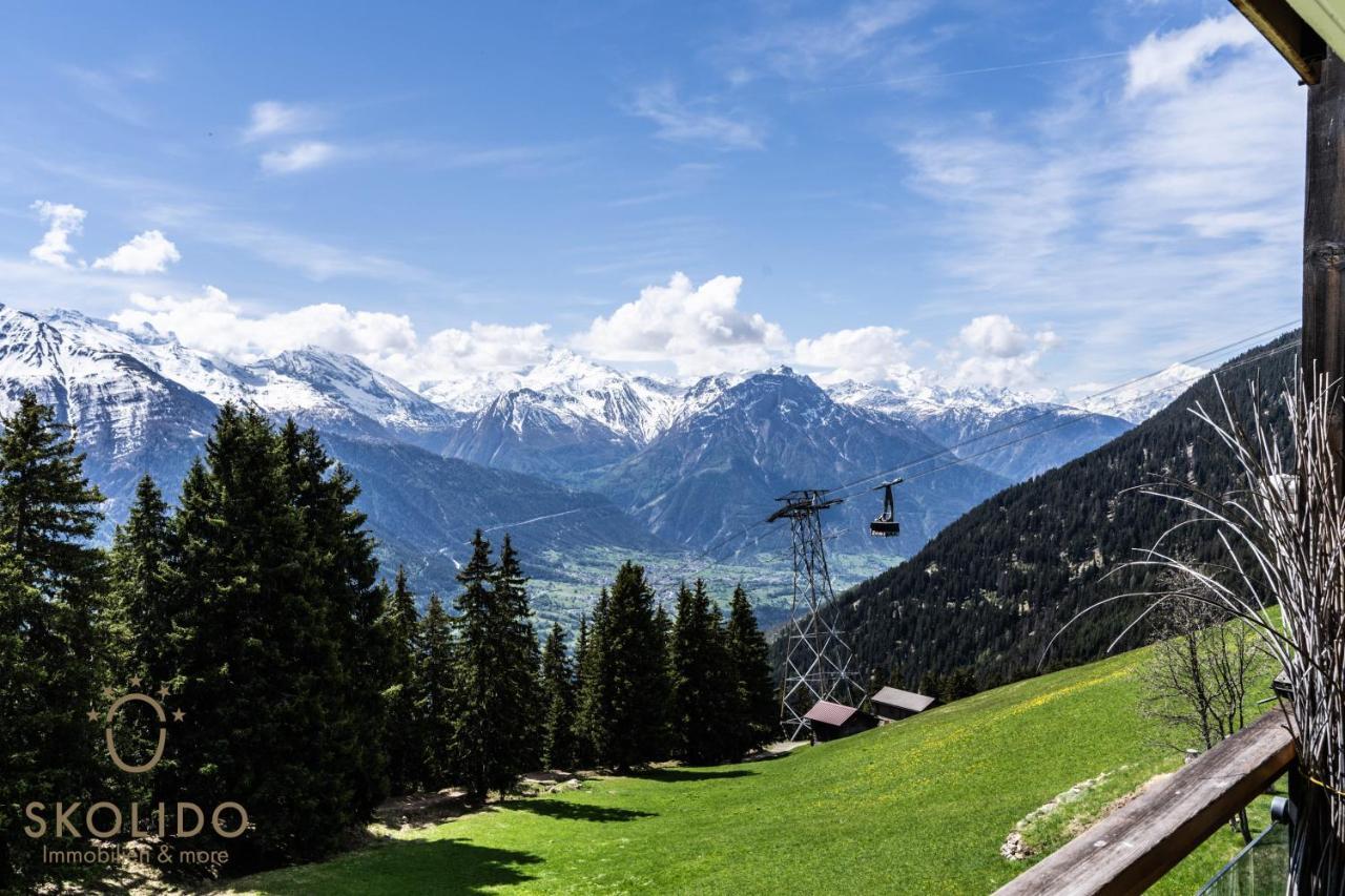 Apartament Haus Caroline, Riederalp Mitte Zewnętrze zdjęcie