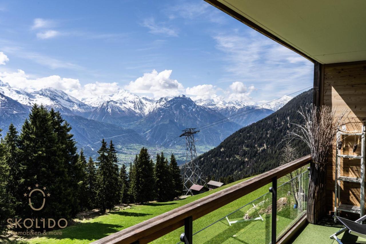 Apartament Haus Caroline, Riederalp Mitte Zewnętrze zdjęcie