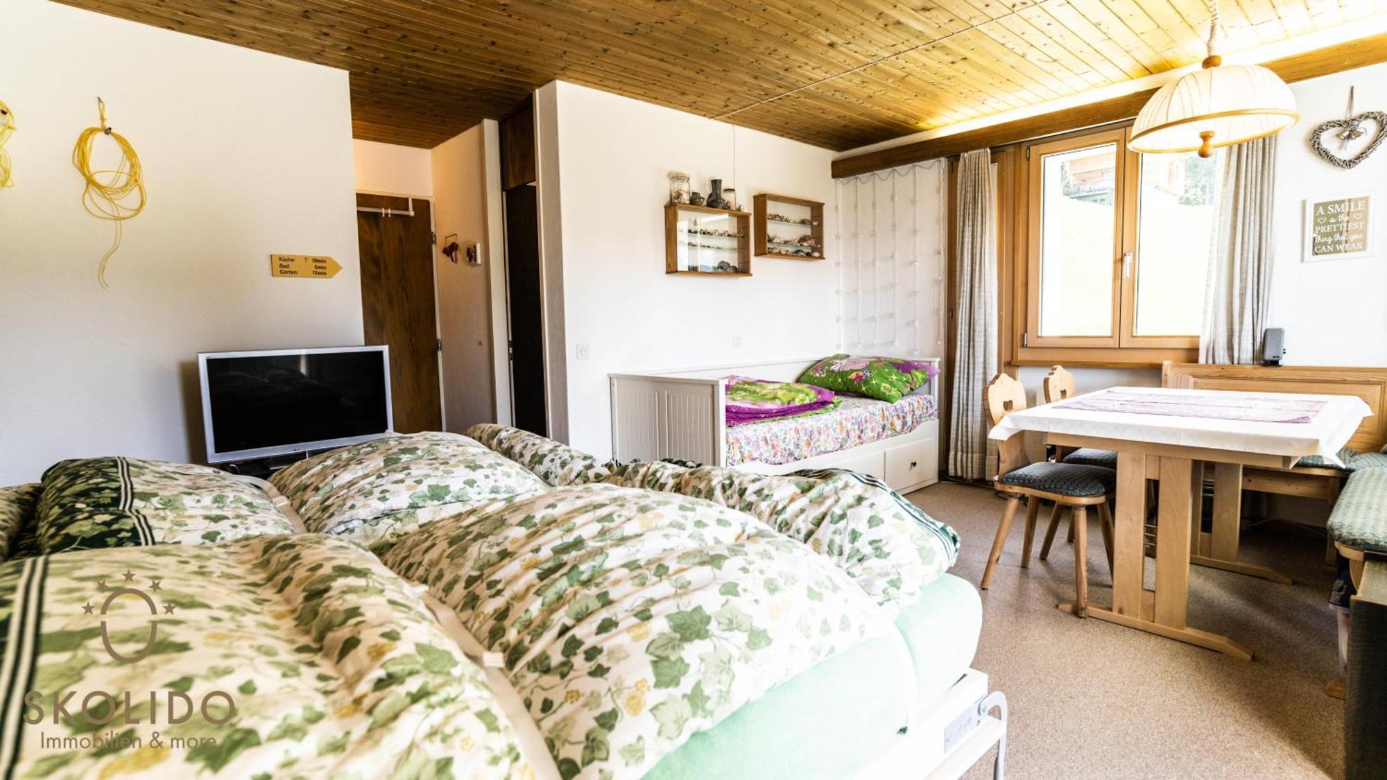 Apartament Haus Caroline, Riederalp Mitte Zewnętrze zdjęcie